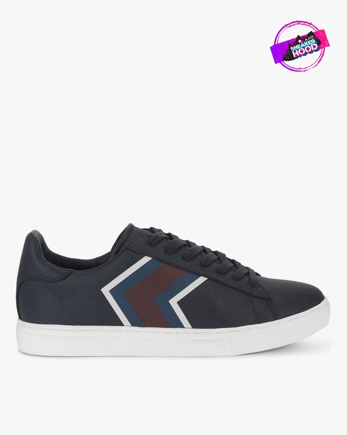 navy blue casual sneakers