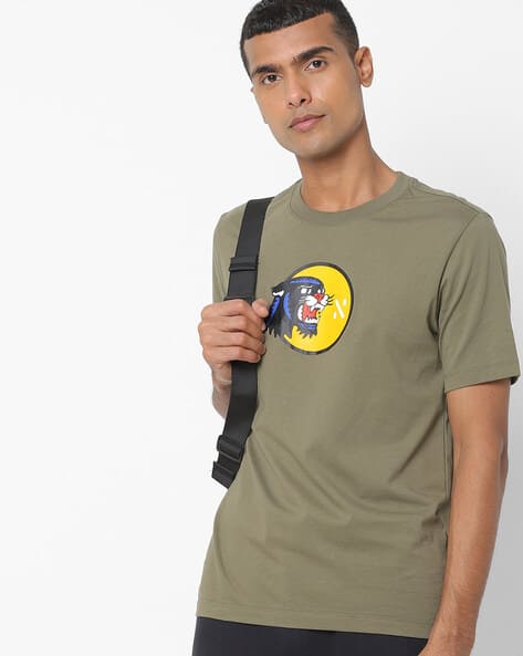 Graphic Print Crew-Neck T-shirt