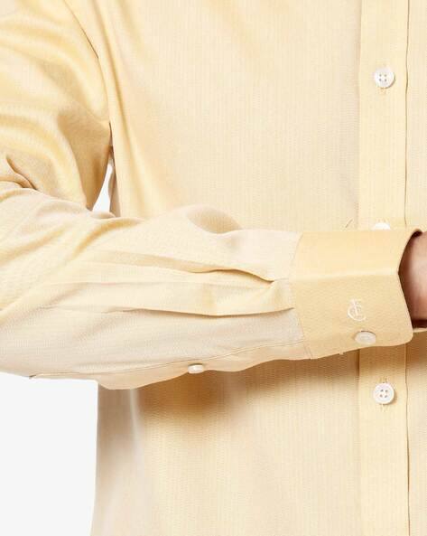 Buy Cream Shirts for Men by FIRST CLASS 