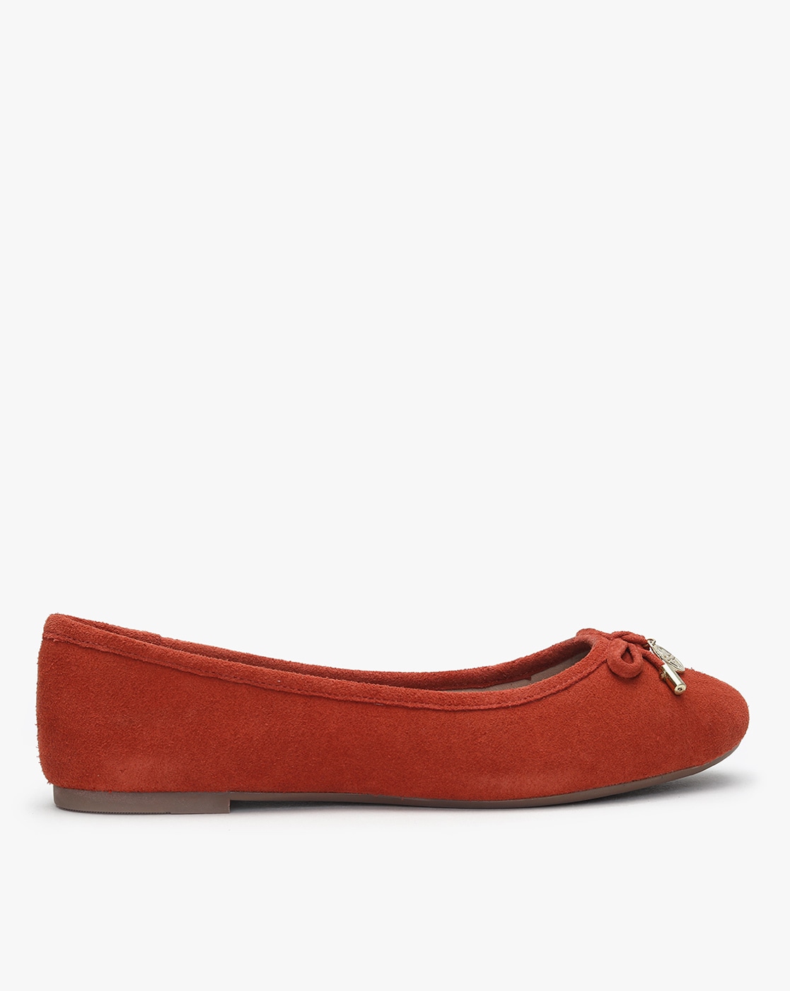 orange flat shoes for women