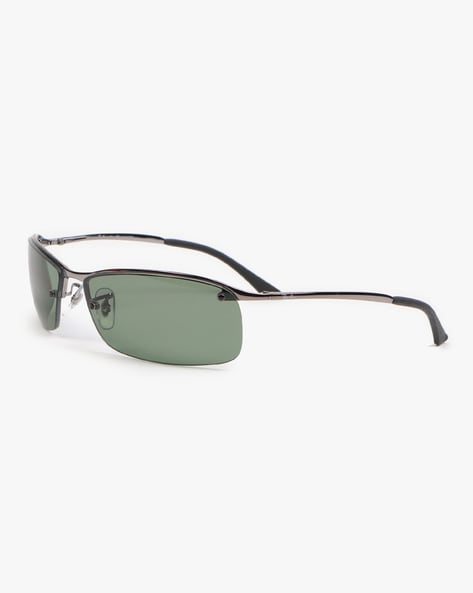Rectangle Half Frame Sports Unisex Adult Polarised Sunglasses – Wear.Style