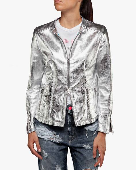 silver jacket online