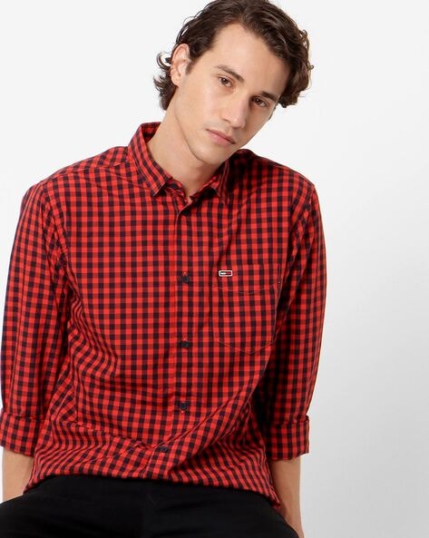 Red Shirts for Men by TOMMY HILFIGER 