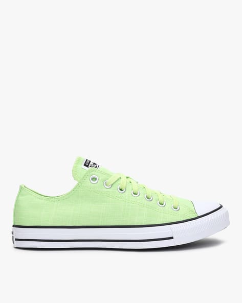 converse all star lime green