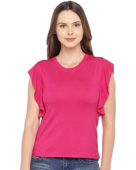 Buy Pink Tops for Women by GLOBUS Online