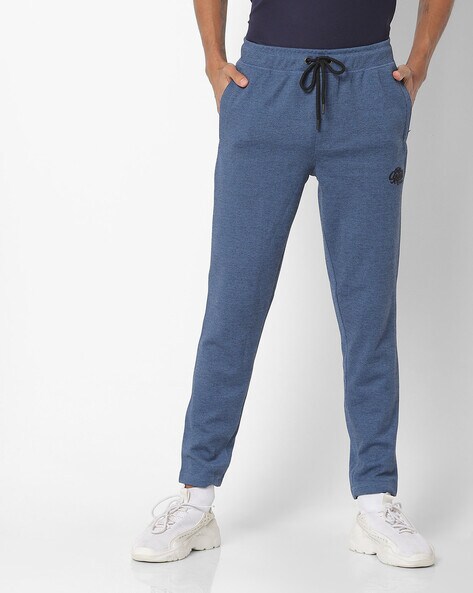 Mid-Rise Track Pants with Insert Pockets