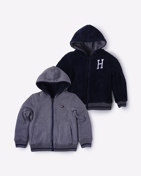 tommy hilfiger hoodie navy blue