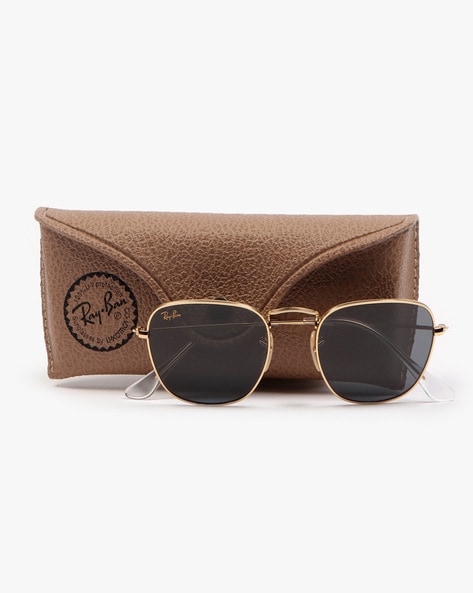 Morrison Gold Oversized Square Sunglasses