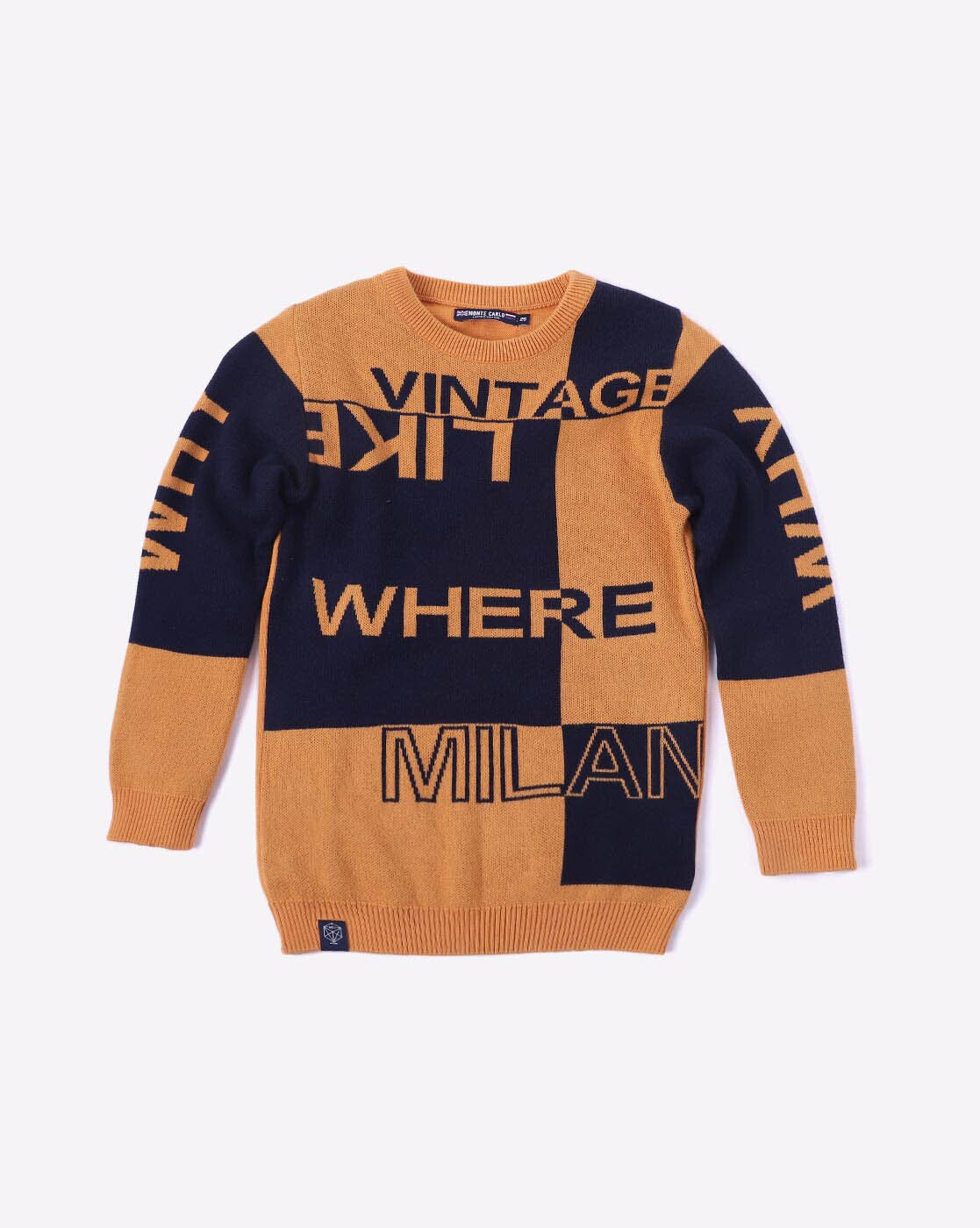 monte carlo round neck sweater
