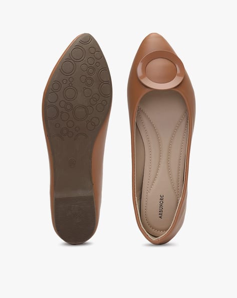 Pointed-Toe Slip-On Ballerinas (Image - 3)