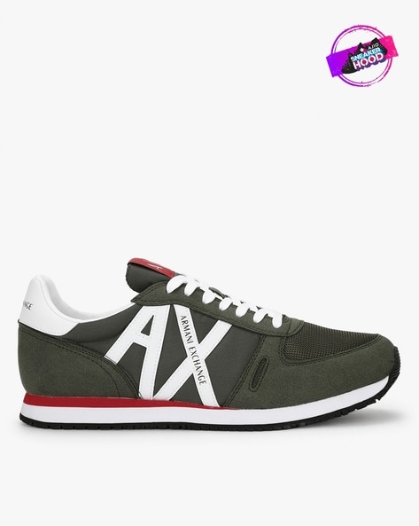 Buy Olive Green Sneakers for Men by ARMANI EXCHANGE Online Ajio