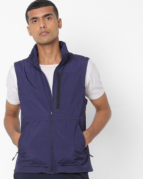 NIKE Sleeveless Solid Women Jacket - Buy NIKE Sleeveless Solid Women Jacket  Online at Best Prices in India | Flipkart.com