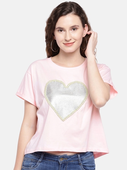 Buy Pink Tops for Women by GLOBUS Online