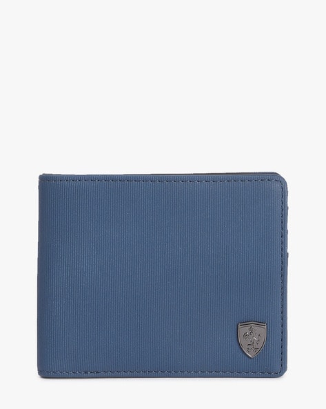 puma blue wallet