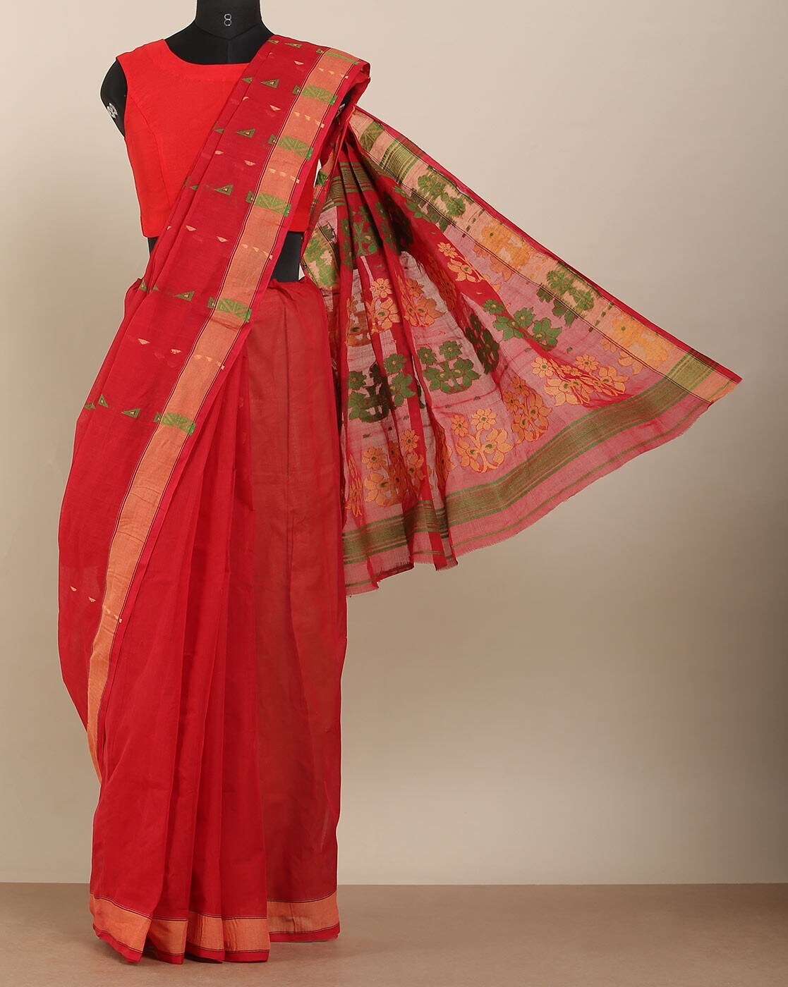 Buy Off White Sarees for Women by Tantloom Online | Ajio.com