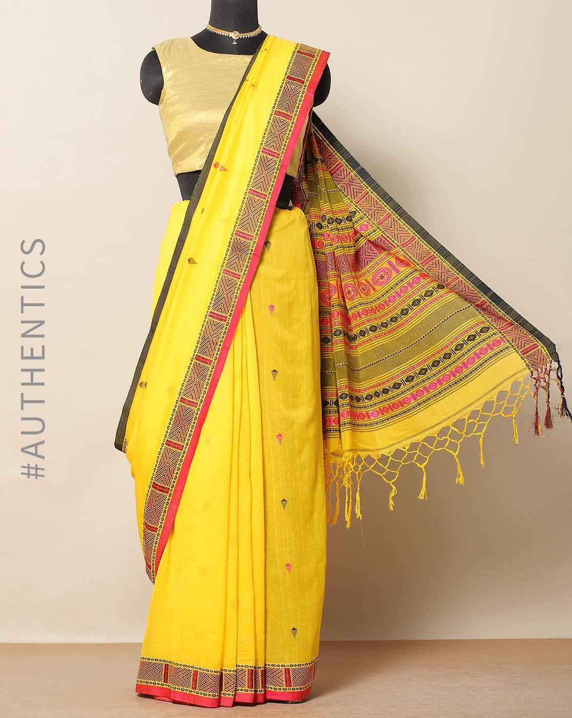 Buy Blue Sarees for Women by HIRVA Online | Ajio.com