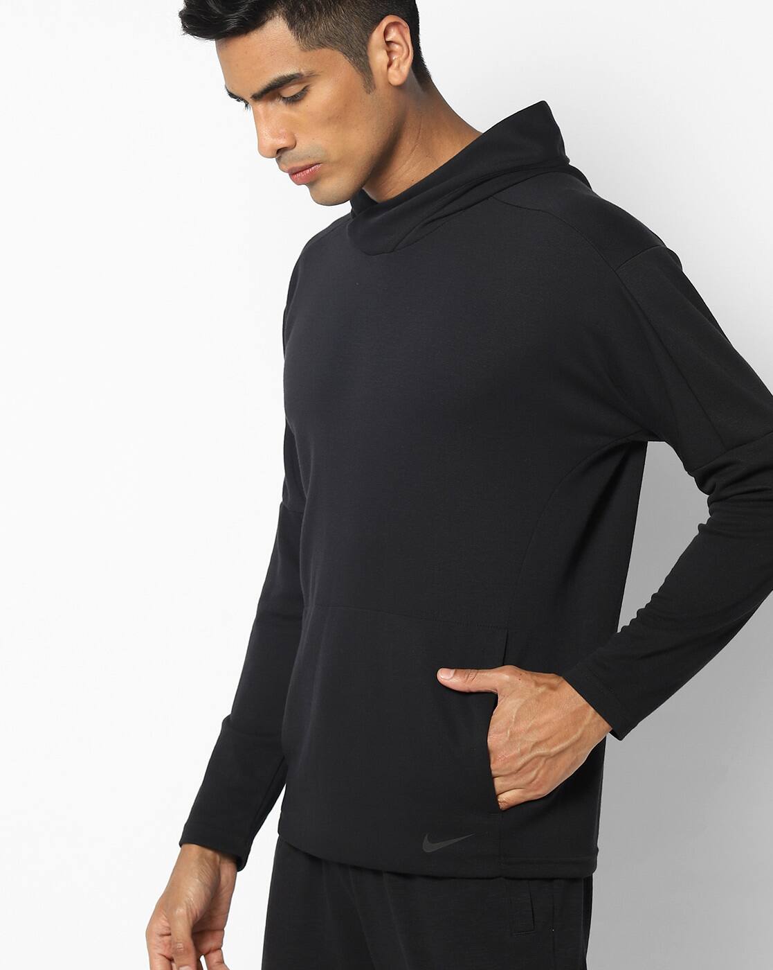 Buy Black Sweatshirt u0026 Hoodies for Men by NIKE Online | Ajio.com