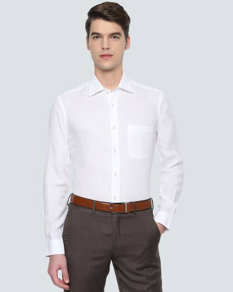 Louis philippe linen shirts Clearance