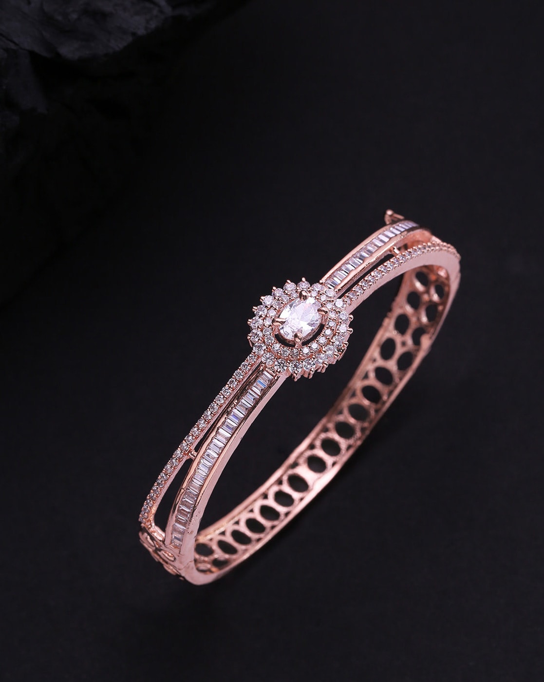 Buy American Diamond Classic Kada 422442  Kanhai Jewels