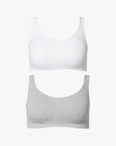 Pack of 2 Panelled Sports Bras