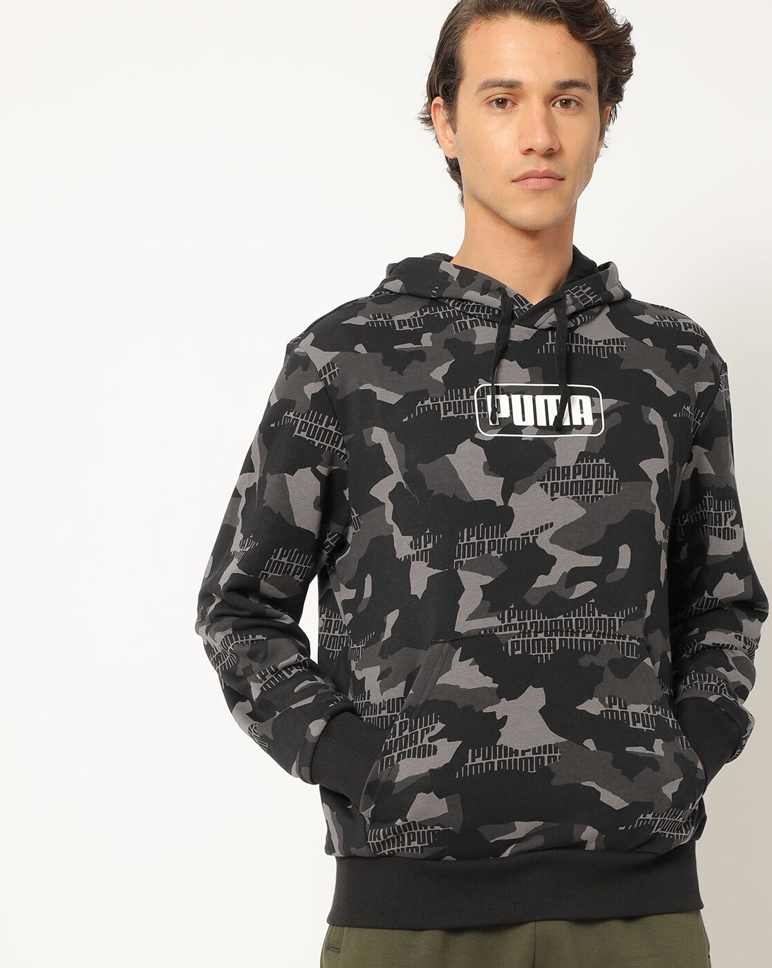 Buy Black Sweatshirt \u0026 Hoodies for Men by Puma Online | Ajio.com