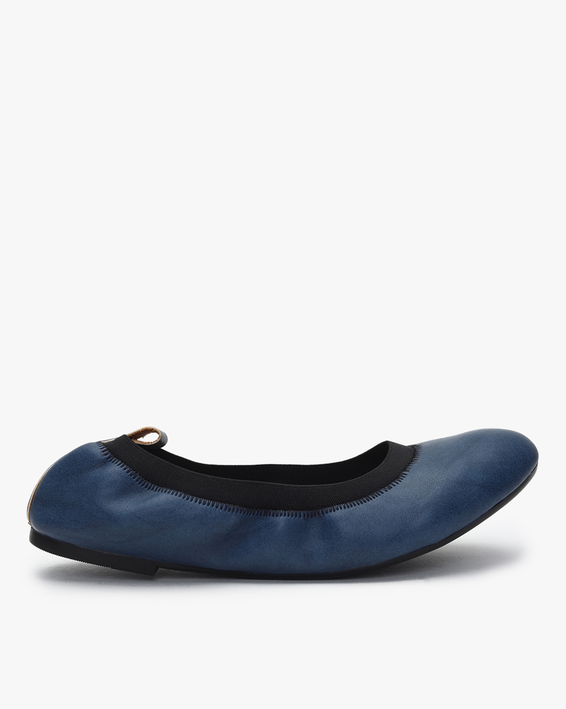 studie sommerfugl princip Buy Navy Blue Flat Shoes for Women by Carlton London Online | Ajio.com
