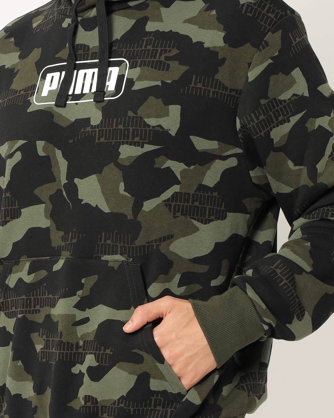 Puma rebel camo discount hoodie