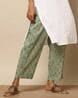 Buy Green Pants for Women by Indie Picks Online