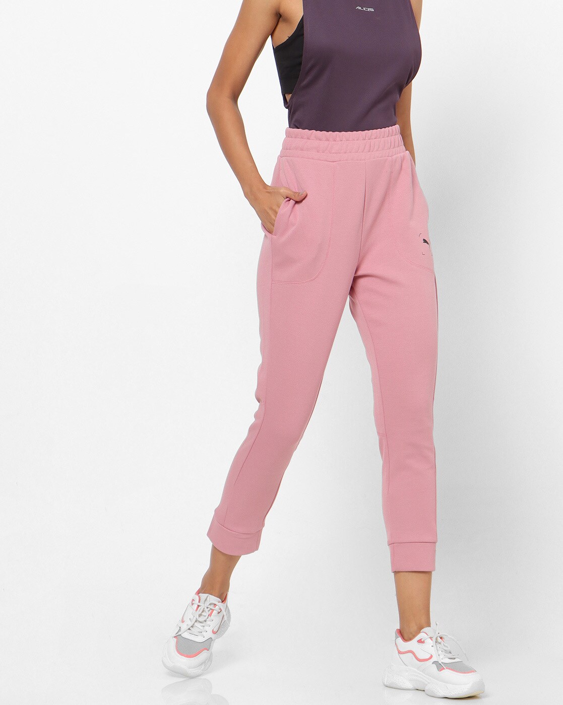 pink puma pants