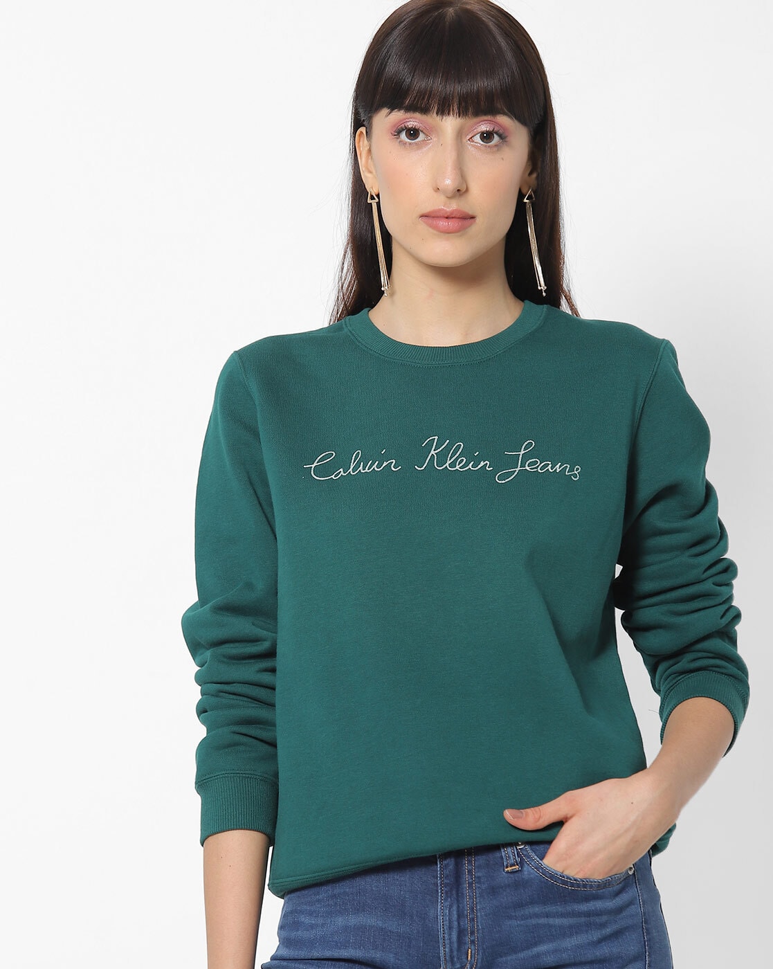 Buy Calvin Klein Jeans Glitch Monologo Hoodie - NNNOW.com