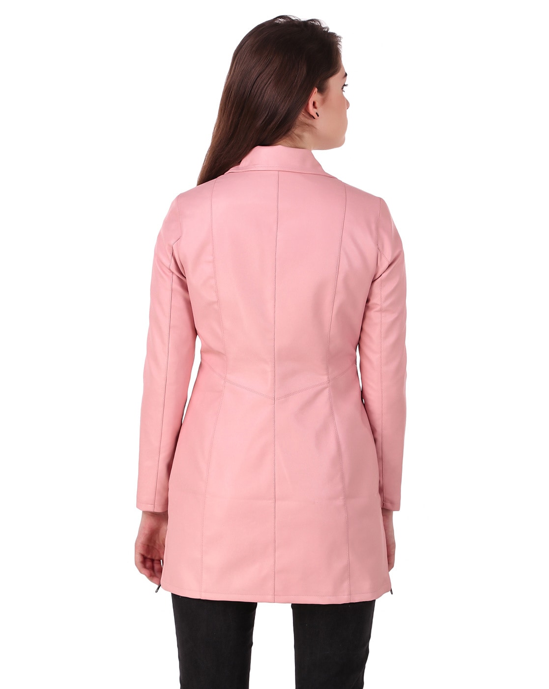 pink smart coat