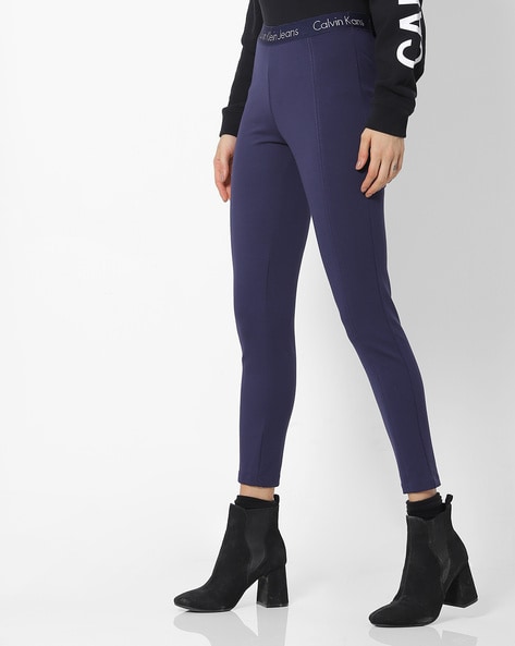 calvin klein navy leggings