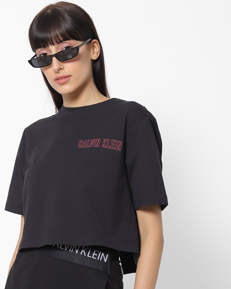 Buy Black Tshirts for Women by Calvin Klein Jeans Online