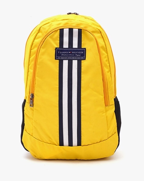 Yellow tommy hilfiger store backpack