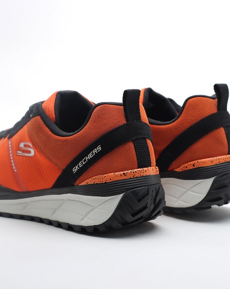 Skechers shoes shop mens orange