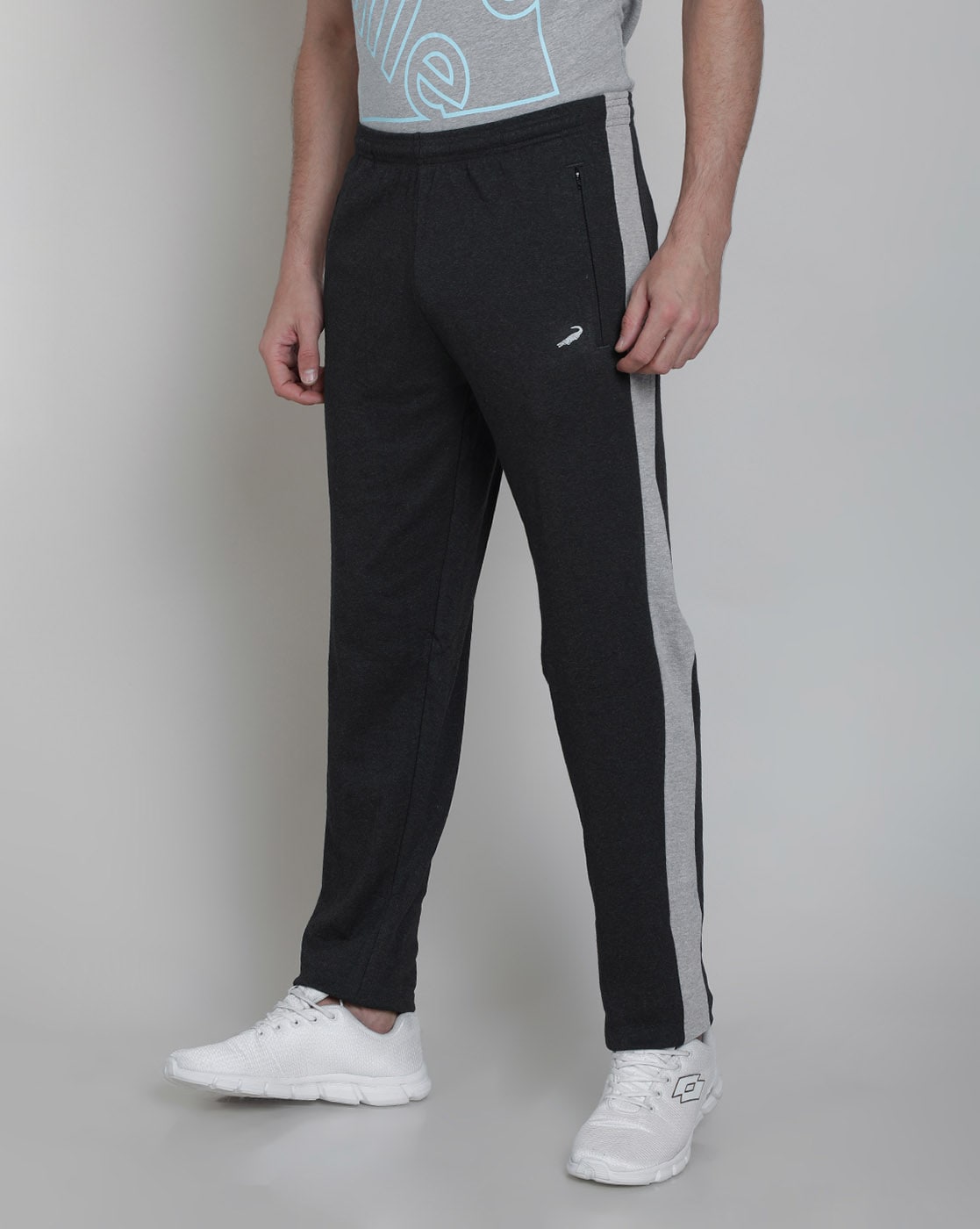 crocodile track pants