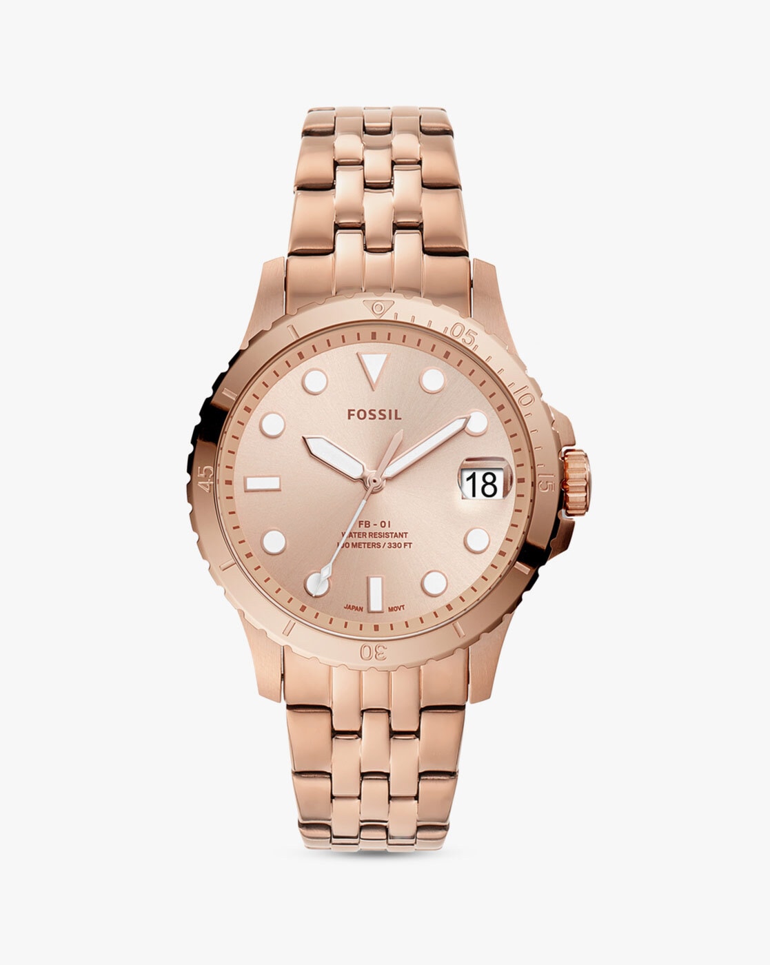 Top 30+ imagen fossil rose gold watch - Abzlocal.mx
