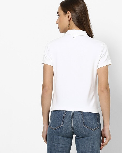 Buy White Tshirts for Women by Calvin Klein Jeans Online