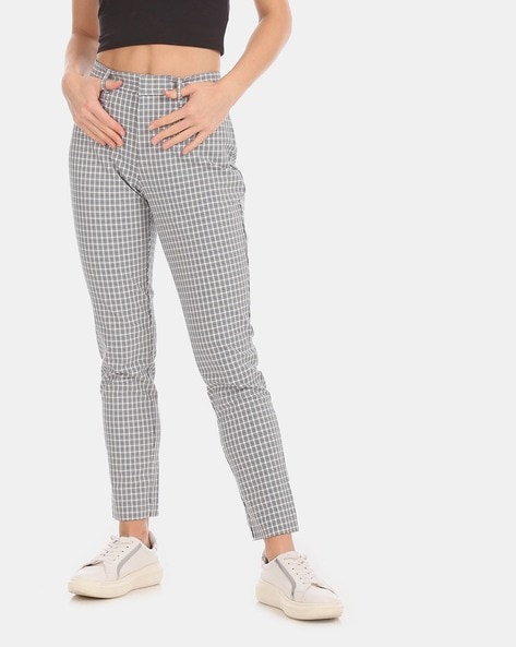 Buy Charcoal Grey Trousers  Pants for Women by GAP Online  Ajiocom