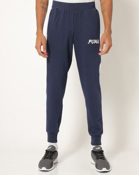 Puma discount navy joggers