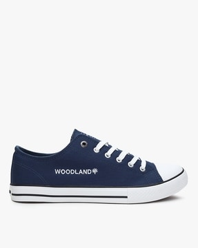 woodland navy blue sneakers
