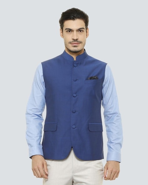 Buy Navy Blue Blazers & Waistcoats for Men by LOUIS PHILIPPE Online