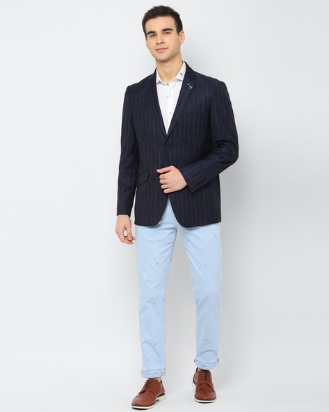Buy Navy Blue Blazers & Waistcoats for Men by SIMON CARTER Online
