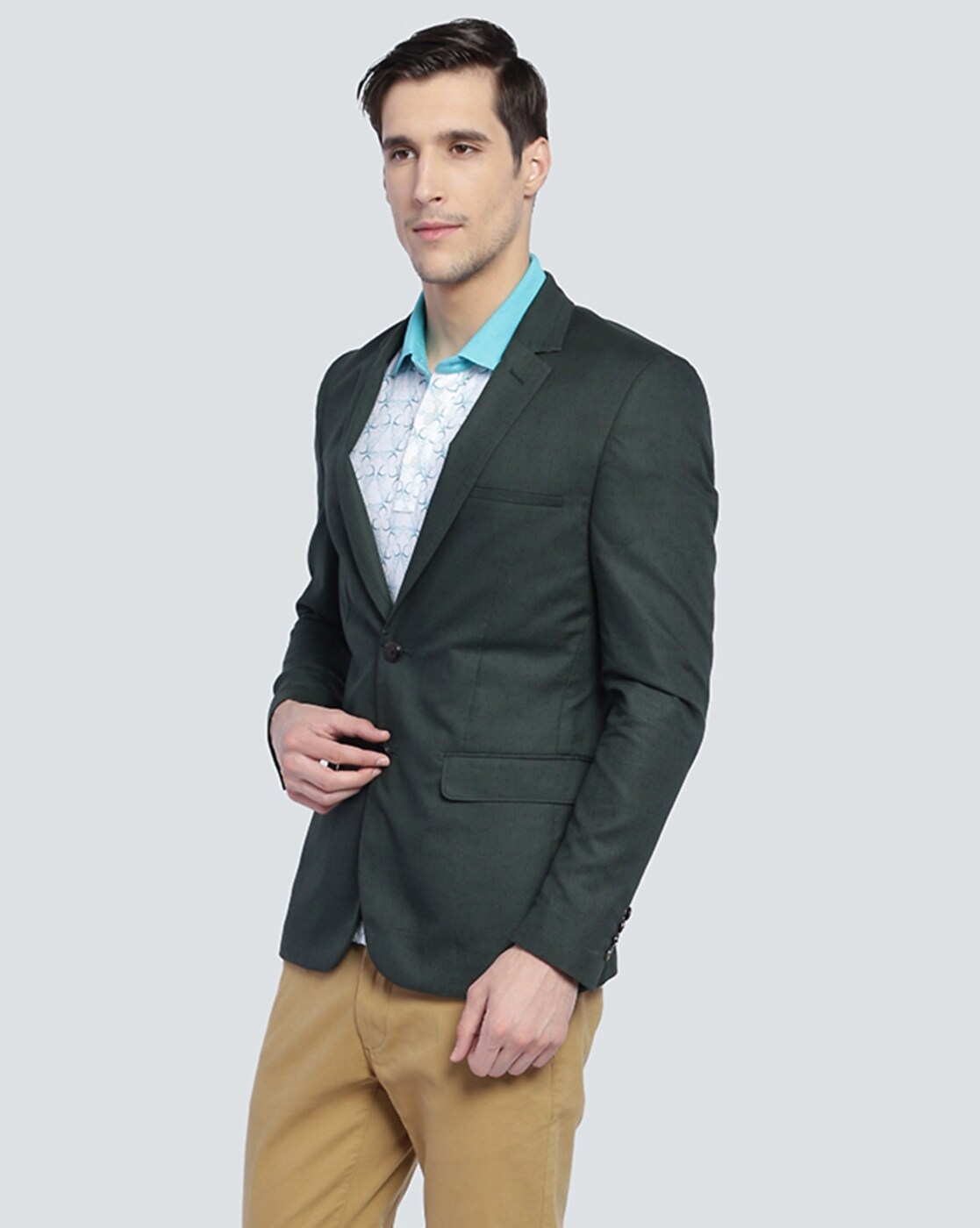 louis philippe green blazer