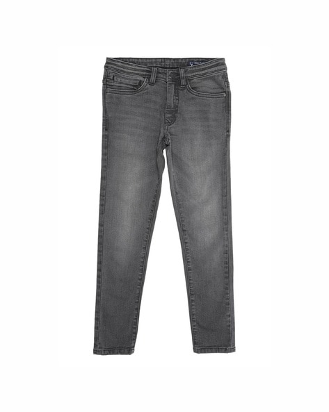 Washed Slim Fit Jeans