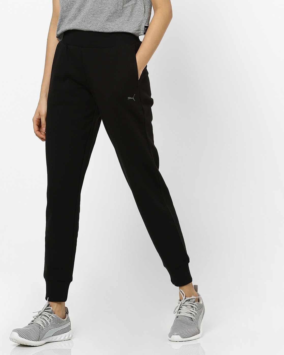 puma cuffed joggers