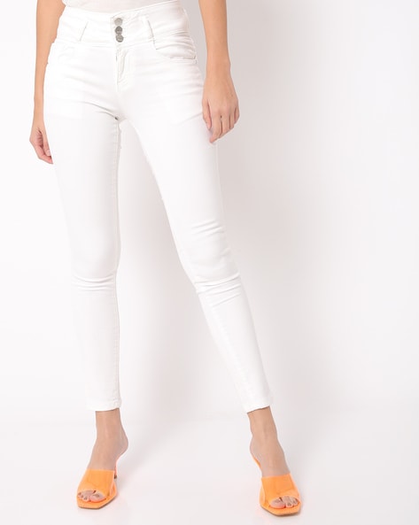 kraus white jeans