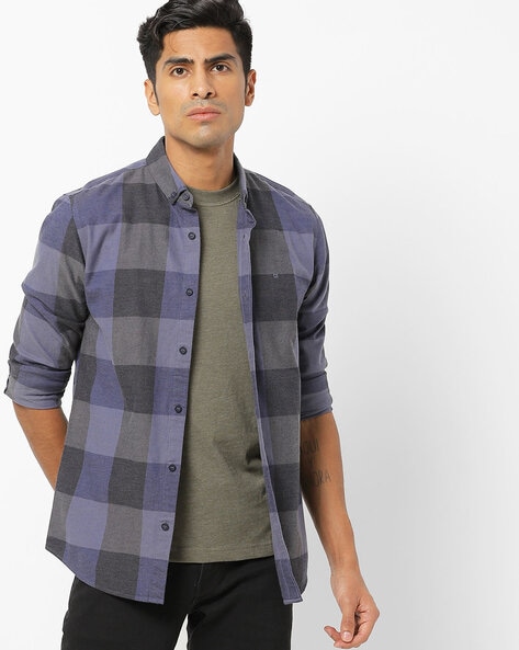 Buy Blue Shirts for Men by Calvin Klein Jeans Online