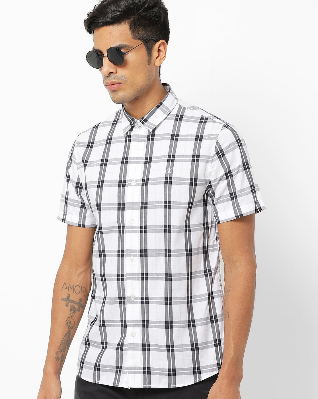 Buy White Shirts for Men by Calvin Klein Jeans Online 