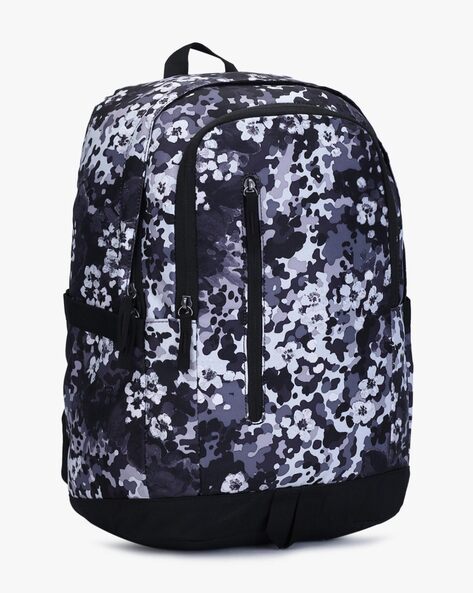 Retro Floral Print Men's Backpack Large-capacity 15.5 Inch Laptop Bag  Fashion Design Multiple Pockets Backpack